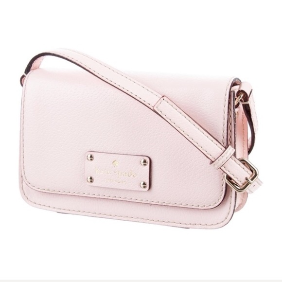 kate spade Handbags - Kate Spade Pink Wellesley Small Flynn Crossbody
